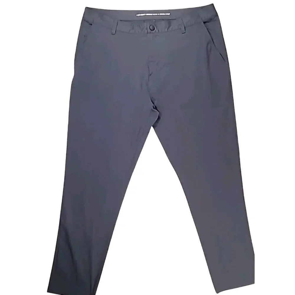 Rhone Commuter Pants Men’s Charcoal 36x28 Gorpcore Golfcore Work Minimalist